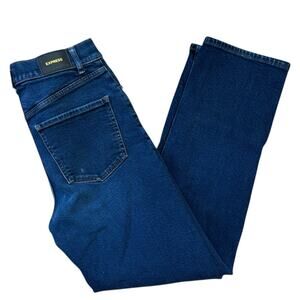Express Modern Straight Blue Jeans Women’s 4 Classic Clean Contemporary Normcore